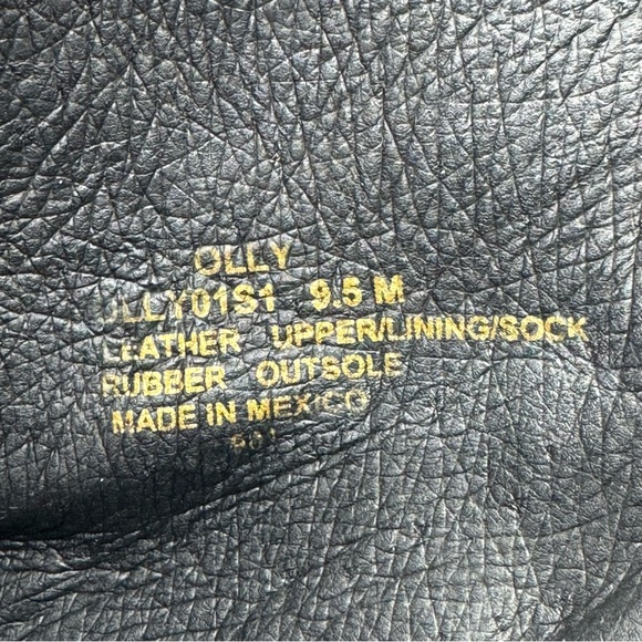 Steve Madden Olly Lace Up Women's Leather Boots Color Black SZ9.5 - Picture 13 of 13